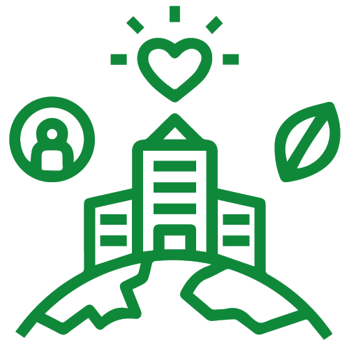 Social Responsibility Icon - Polestar Energy