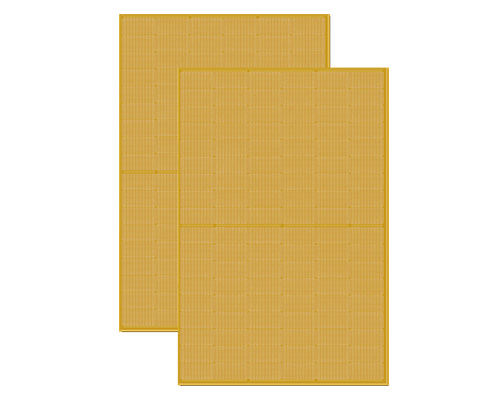 Panel Yellow Bifacial