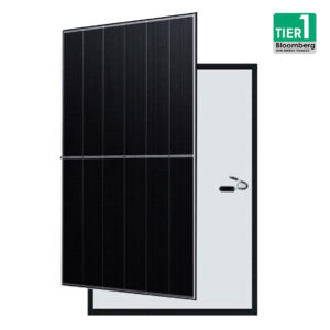 Placa Solar 620-640W Monofacial G12 N-TYPE | Full Negro | Plata | Negra